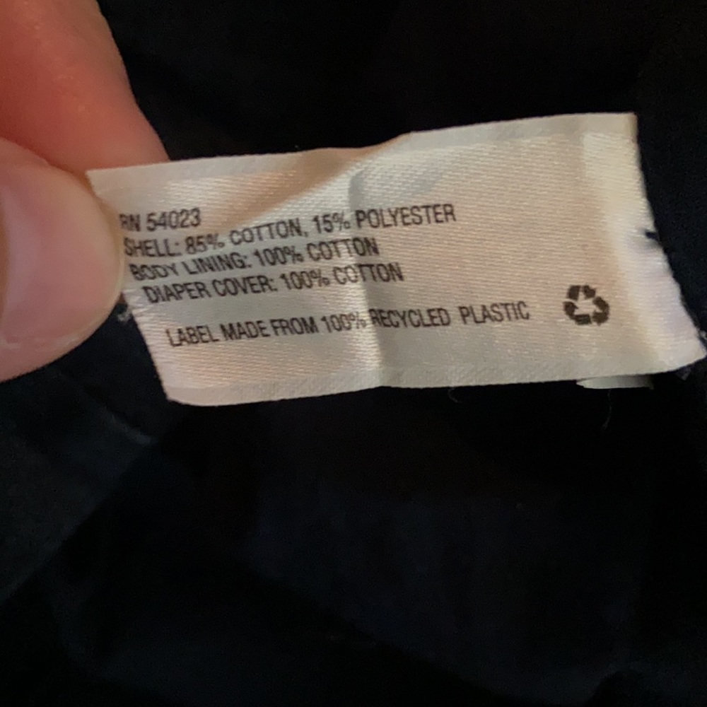 Baby Gap navy blue dress and bloomers 3-6 months - Picture 7 of 7